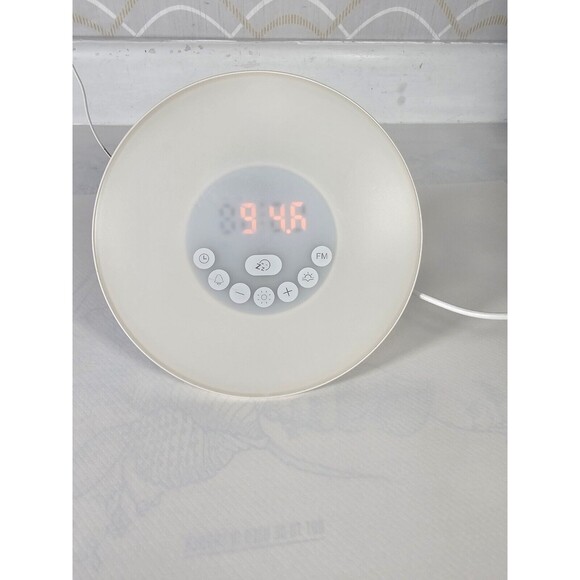 Unbranded Other - Wake Up -Sunrise Alarm Clock Light- FM Radio Smart Snooze Function Touch Control